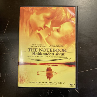 Notebook - rakkauden sivut DVD (M-/M-) -draama-
