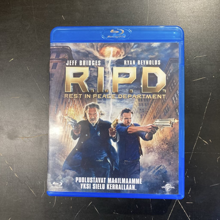 R.I.P.D. - haamukytät blu-ray (M-/M-) -toiminta/komedia-