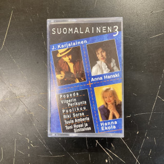 V/A - Suomalainen 3 C-kasetti (VG+/M-)