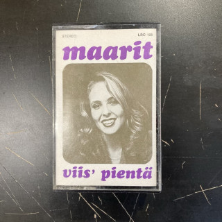 Maarit - Viis' pientä C-kasetti (VG+/VG+) -folk rock-