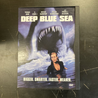 Deep Blue Sea DVD (VG+/VG+) -toiminta-