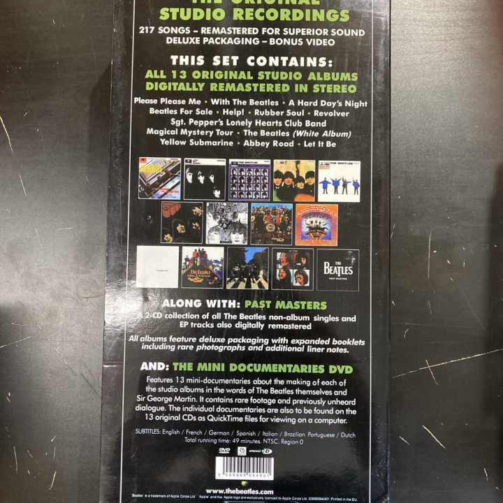 Beatles - Stereo Box Set 16CD+DVD (VG+/VG+) -pop rock-