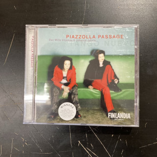Duo Milla Viljamaa & Johanna Juhola - Piazzolla Passage CD (VG+/VG+) -latin-