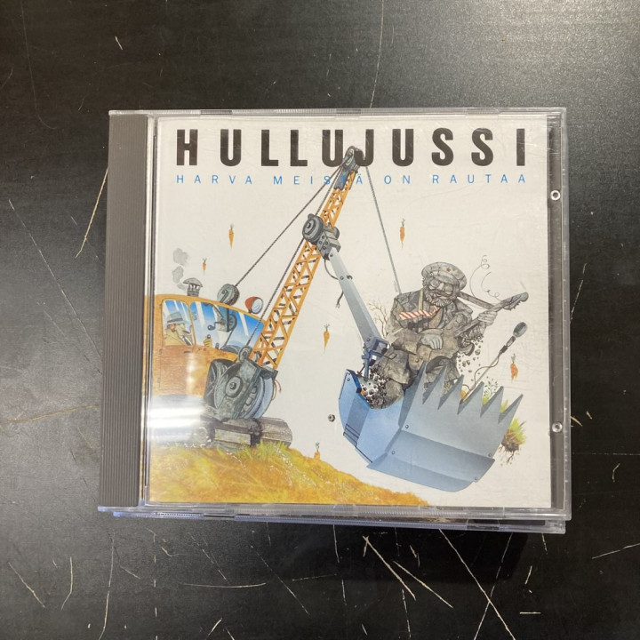 Hullujussi - Harva meistä on rautaa CD (VG/M-) -huumorimusiikki-