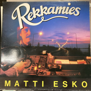 Matti Esko - Rekkamies (FIN/1987) LP (VG/VG+) -iskelmä-