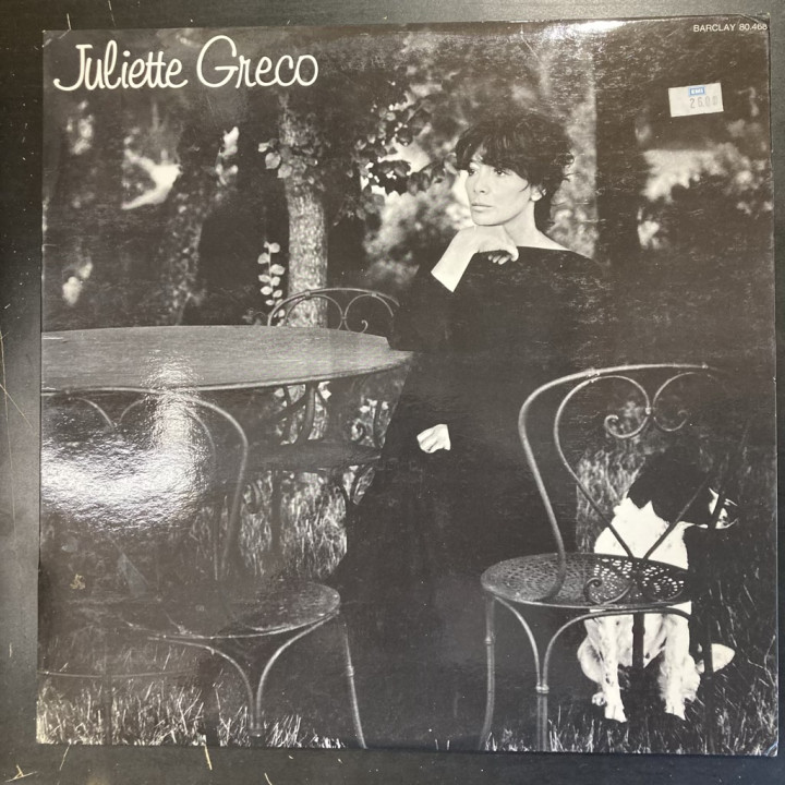 Juliette Greco - Juliette Greco (FR/1972) LP (VG+/VG+) -chanson-