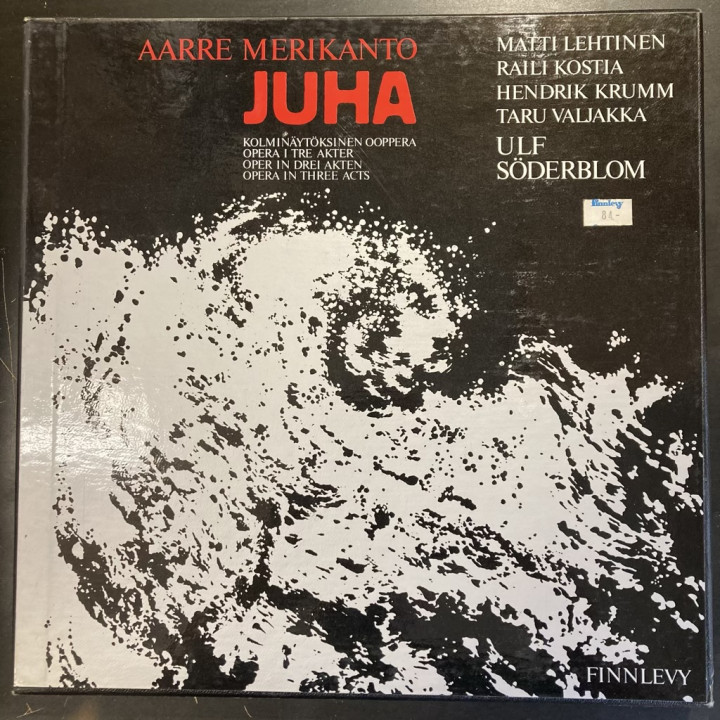 Merikanto - Juha (FIN/1972) 3LP (VG+/VG+) -klassinen-