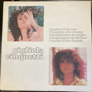 Gigliola Cinquetti - Pensieri Di Donna (HOL/1979) LP (VG/VG+) -pop-