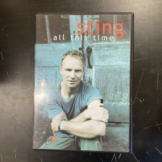Sting - ...All This Time DVD (VG+/M-) -pop rock-