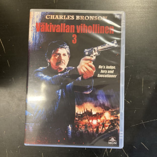 Väkivallan vihollinen 3 DVD (M-/M-) -toiminta-