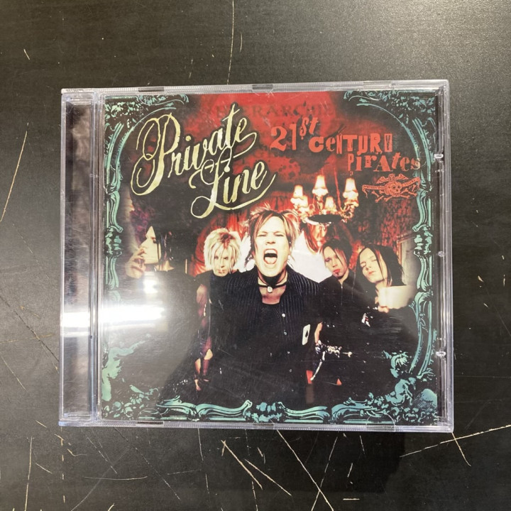 Private Line - 21st Century Pirates CD (VG+/M-) -hard rock-