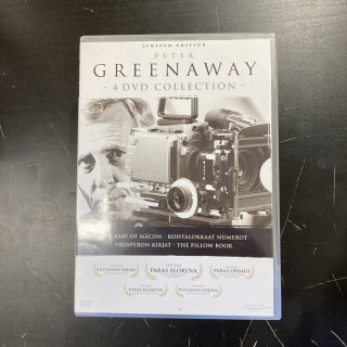Greenaway - 4 DVD Collection 4DVD (VG-VG+/M-) -draama-