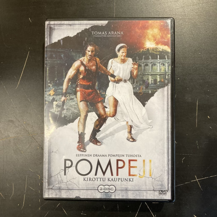Pompeji - kirottu kaupunki 2DVD (VG-VG+/M-) -draama-
