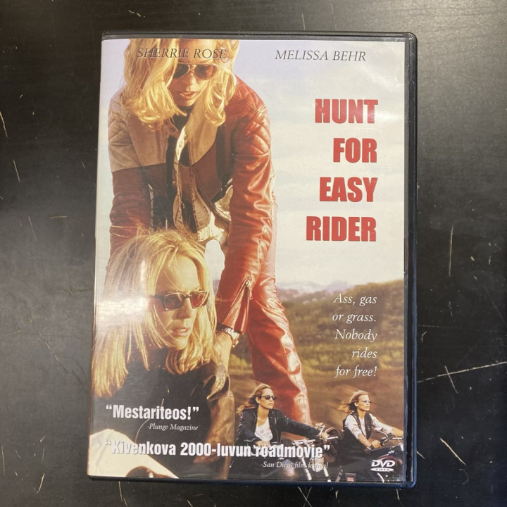 Hunt For Easy Rider DVD (VG/VG+) -draama-