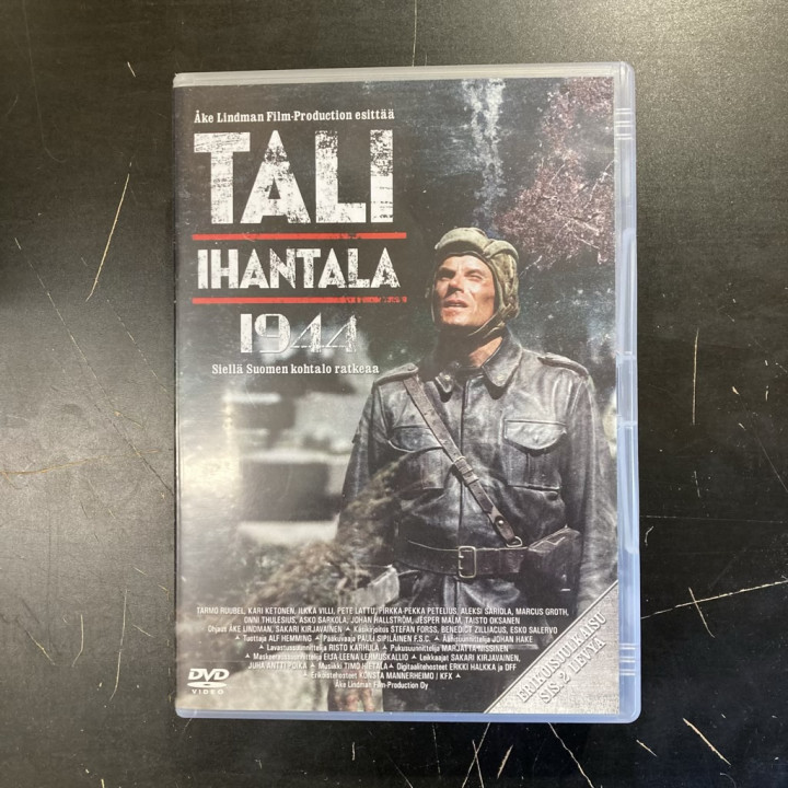 Tali-Ihantala 1944 (erikoisjulkaisu) 2DVD (VG+/M-) -sota-