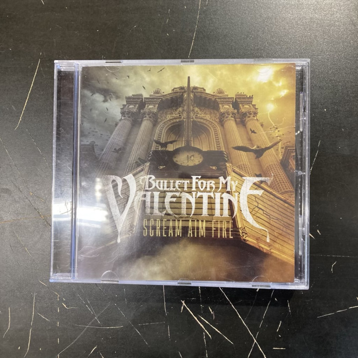Bullet For My Valentine - Scream Aim Fire CD (VG/VG+) -metalcore-