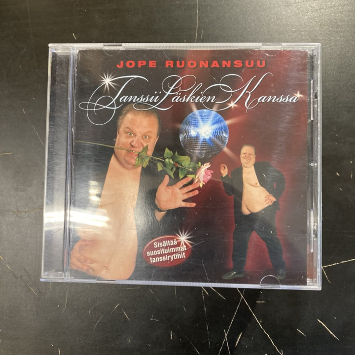 Jope Ruonansuu - Tanssii läskien kanssa CD (VG/VG+) -huumorimusiikki-