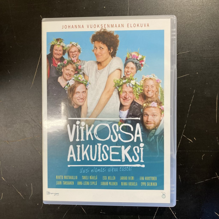 Viikossa aikuiseksi DVD (VG+/M-) -komedia-