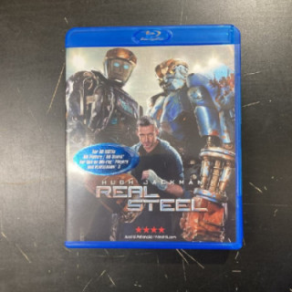 Real Steel Blu-ray (M-/M-) -toiminta/sci-fi-