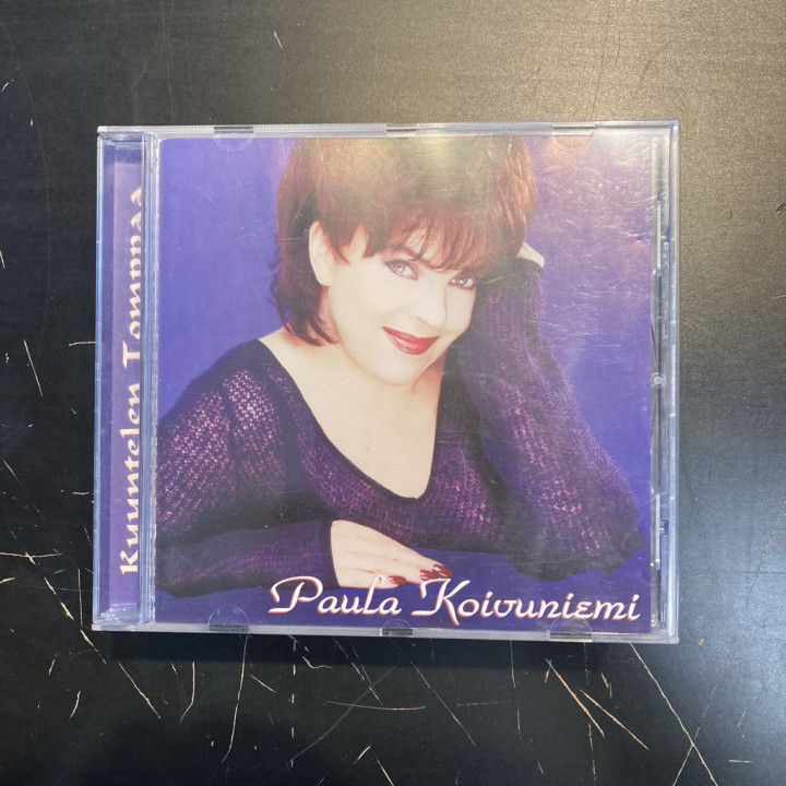 Paula Koivuniemi - Kuuntelen Tomppaa CD (VG/VG+) -iskelmä-