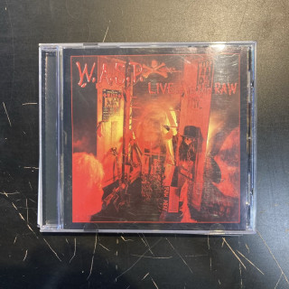 W.A.S.P. - Live... In The Raw CD (VG+/VG+) -heavy metal-