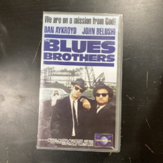 Blues Brothers VHS (VG+/M-) -toiminta/komedia-