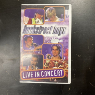 Backstreet Boys - Live In Concert VHS (VG+/M-) -pop-