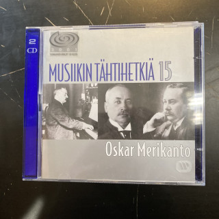 Merikanto - Musiikin tähtihetkiä 15 2CD (M-/M-) -klassinen-