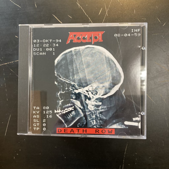 Accept - Death Row CD (VG/VG+) -heavy metal-