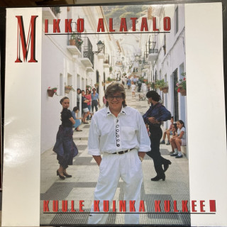Mikko Alatalo - Kuule kuinka kulkee (FIN/1990) LP (VG+-M-/M-) -pop rock-