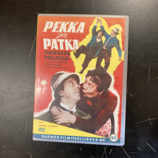 Pekka ja Pätkä pahassa pulassa DVD (VG/M-) -komedia-