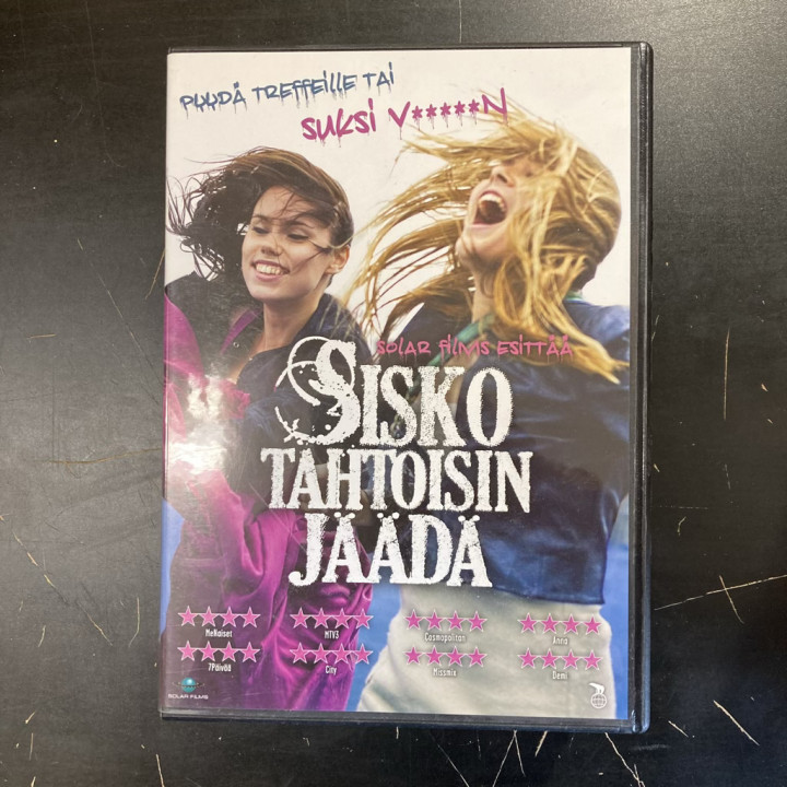 Sisko tahtoisin jäädä DVD (VG+/M-) -draama-