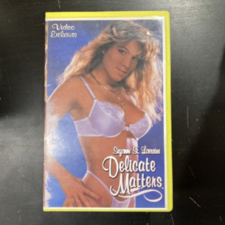 Delicate Matters VHS (VG+/VG+) -aikuisviihde-