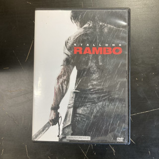 Rambo 4 DVD (VG/M-) -toiminta-