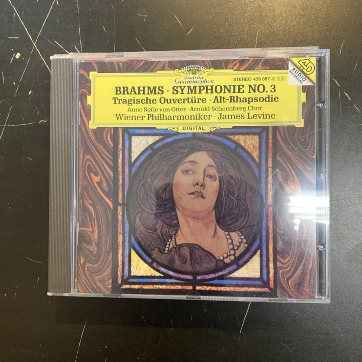 Brahms - Symphonie No.3 / Tragische Ouvertüre / Alt-Rhapsodie CD (VG+/M-) -klassinen-