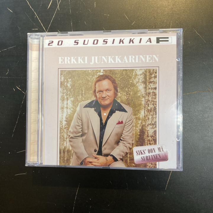 Erkki Junkkarinen - 20 suosikkia CD (VG+/M-) -iskelmä-