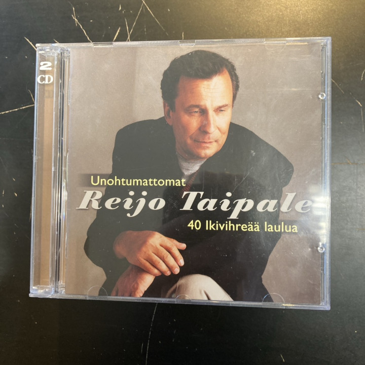 Reijo Taipale - Unohtumattomat 2CD (VG-VG+/VG+) -iskelmä-