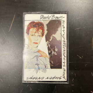 David Bowie - Scary Monsters (And Super Creeps) (UK/1980) C-kasetti (VG+/M-) -art rock-