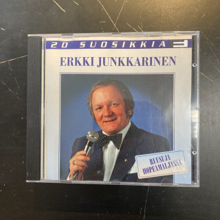 Erkki Junkkarinen - 20 suosikkia CD (VG+/VG+) -iskelmä-