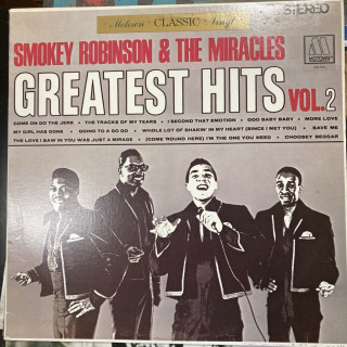 Smokey Robinson & The Miracles - Greatest Hits Vol.2 LP (VG+/VG+) -r&b-