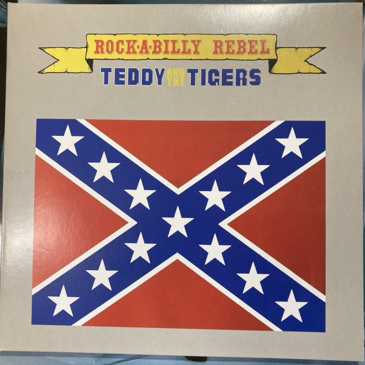 Teddy & The Tigers - Rock-A-Billy-Rebel (FIN/2020) 10''+7'' (VG+-M-/M-) -rockabilly-