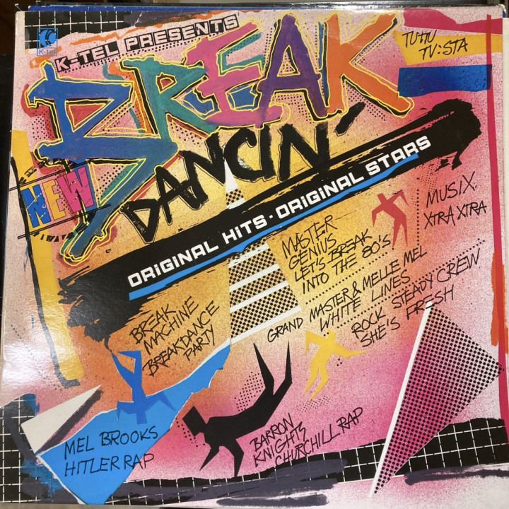 V/A - New Breakdancin' (FIN/1984) LP (M-/M-)