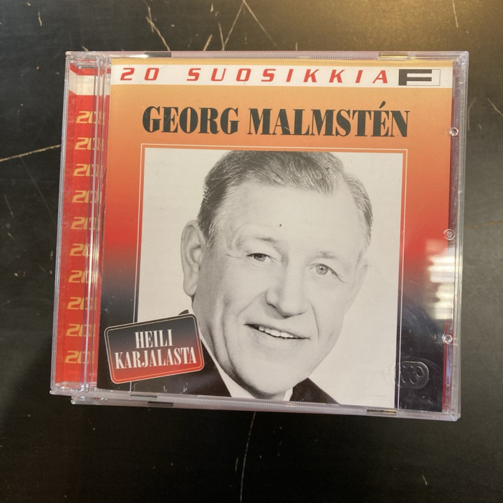 Georg Malmsten - 20 suosikkia CD (VG/M-) -iskelmä-