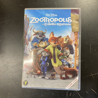 Zootropolis - eläinten kaupunki DVD (VG/M-) -animaatio-