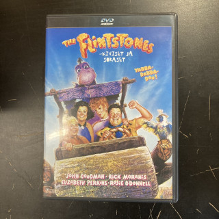Flintstones - Kiviset ja Soraset DVD (M-/VG+) -komedia-