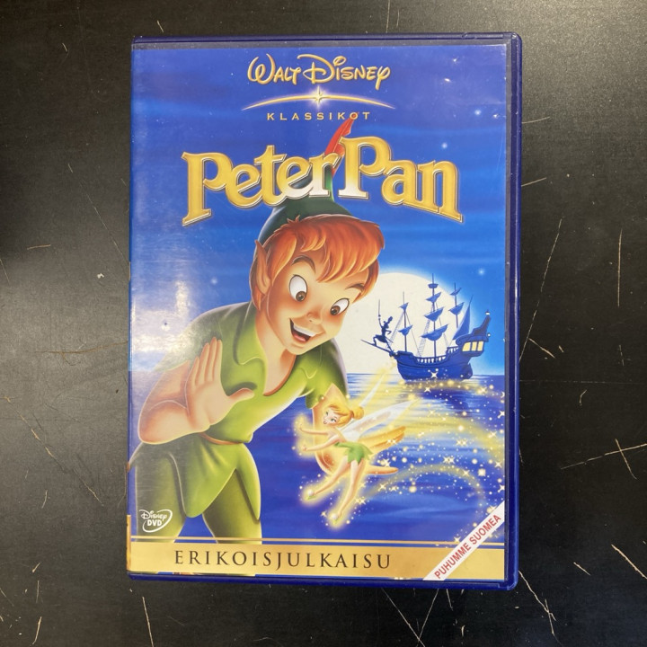 Peter Pan (1953) (erikoisjulkaisu) DVD (VG/M-) -animaatio-