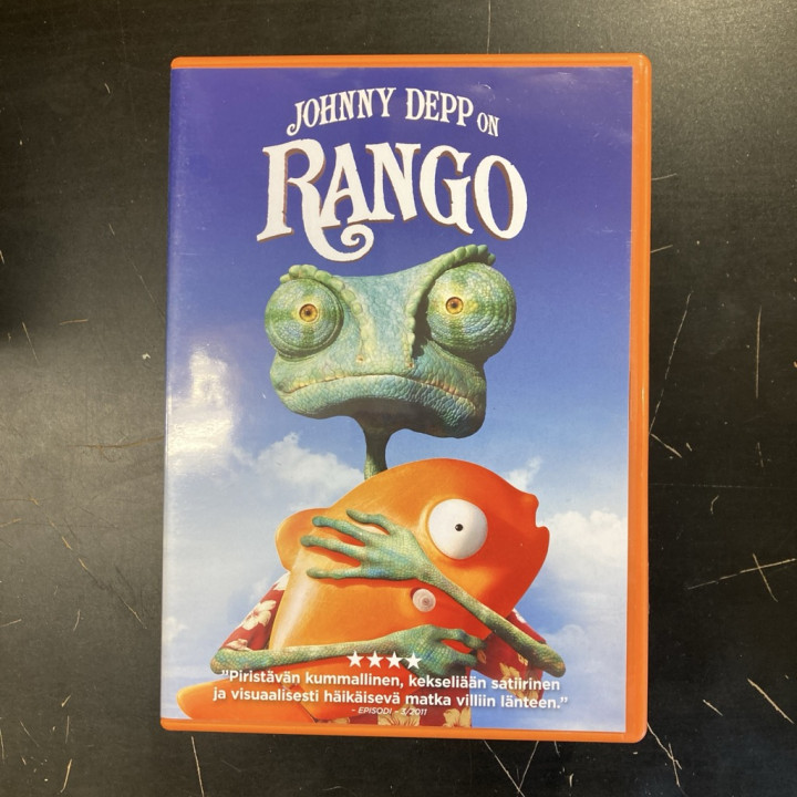 Rango DVD (M-/M-) -animaatio-
