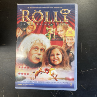 Rölli ja kultainen avain DVD (VG+/M-) -lastenelokuva-