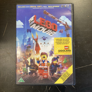 Lego Movie DVD (VG+/M-) -animaatio-