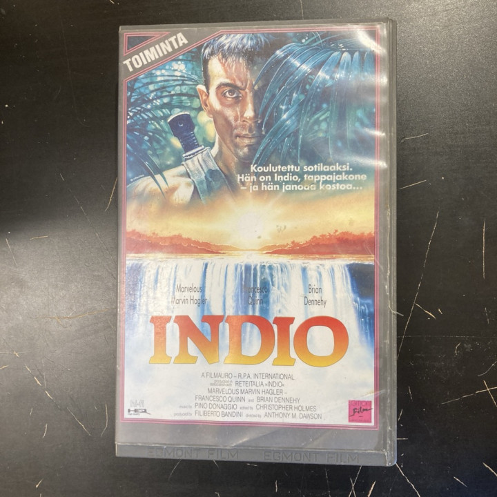 Indio VHS (VG+/VG+) -toiminta-